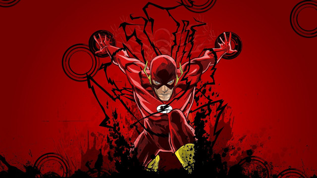 Man red costume scissors red free wallpaper for desktop - medium preview image