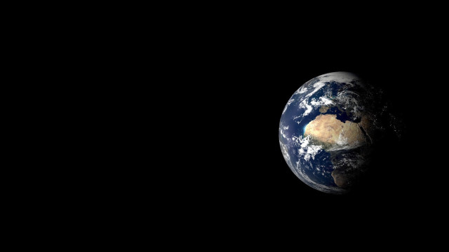 Earth africa space black background free wallpaper for desktop - medium preview image