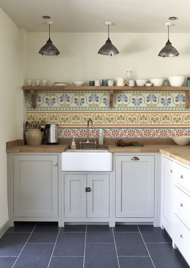 Kitchen sink modern interior bright #2 free wallpaper for mobile - medium preview image