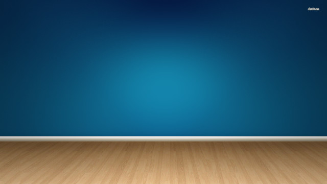 Blue wall wooden flooring white free wallpaper for desktop - medium preview image