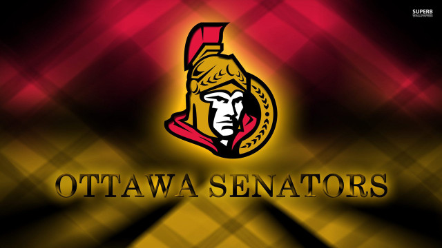 Ottawa senators logo wallpaper red free wallpaper for desktop - medium preview image