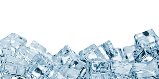 Ice cubes white table white free wallpaper for desktop - medium preview image