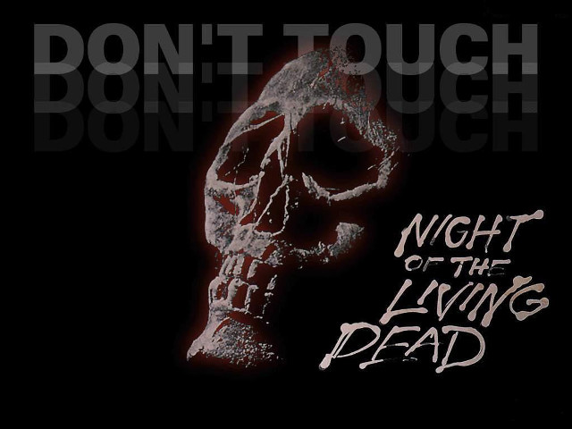 Black white skull night living free wallpaper for desktop - medium preview image