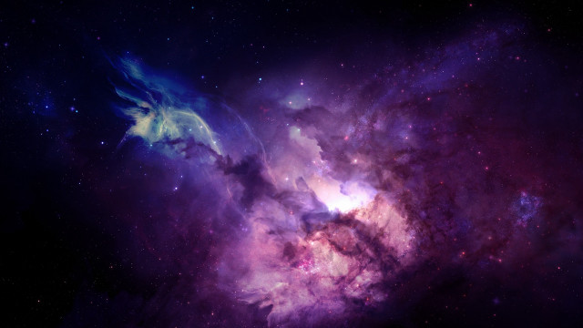 Colorful space stars horse head #2 free wallpaper for desktop - medium preview image