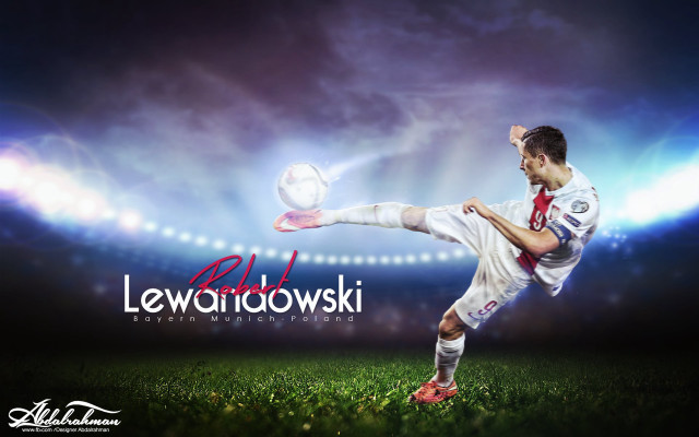 Man kicking soccer ball field #15 free wallpaper for desktop - medium preview image