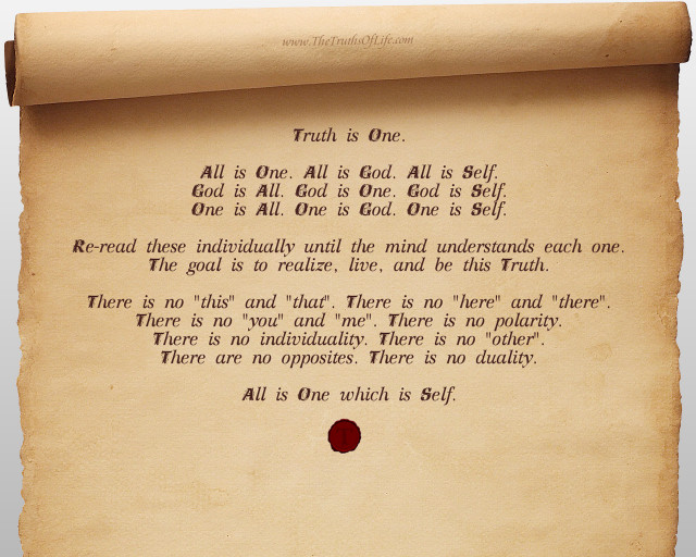 Truth is one poem paper free wallpaper for desktop - medium preview image