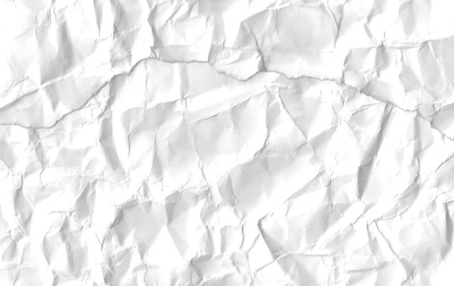 Crumpled white paper texture black free wallpaper for desktop - medium preview image