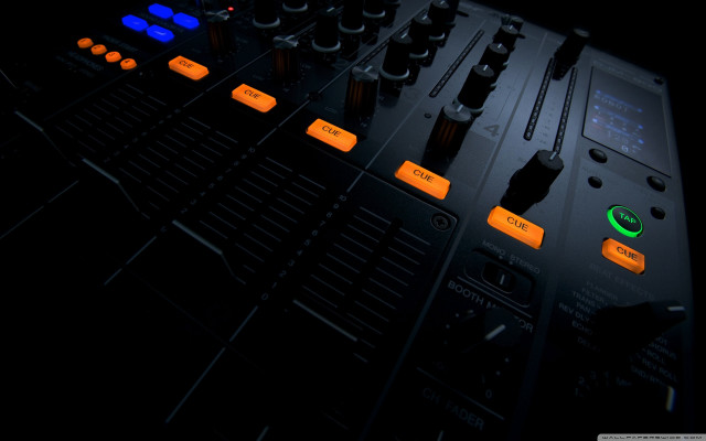 Sound board closeup buttons knobs #5 free wallpaper for desktop - medium preview image