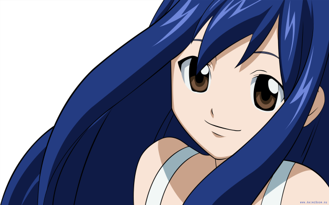 Girl blue hair sad eyes free wallpaper for desktop - medium preview image