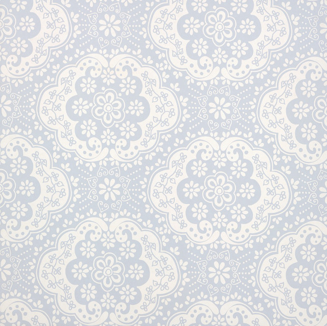 Blue white floral lace leaf free wallpaper for tablet - medium preview image