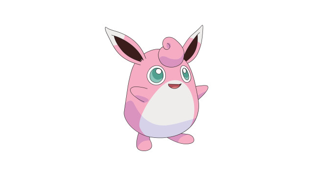 Pink purple pokemon big eyes free wallpaper for desktop - medium preview image