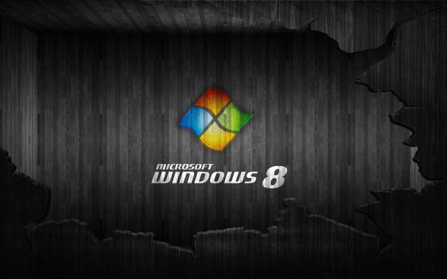 Black background colorful logo cracked #2 free wallpaper for desktop - medium preview image
