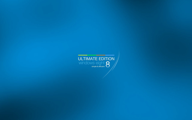 Blue blurry background ultimate edition free wallpaper for desktop - medium preview image