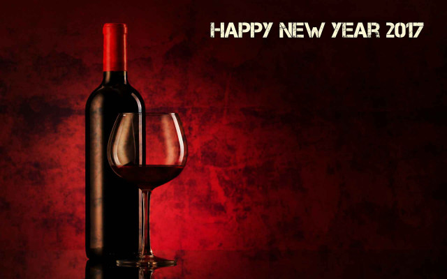 Wine glass bottle red wall free wallpaper for desktop - medium preview image