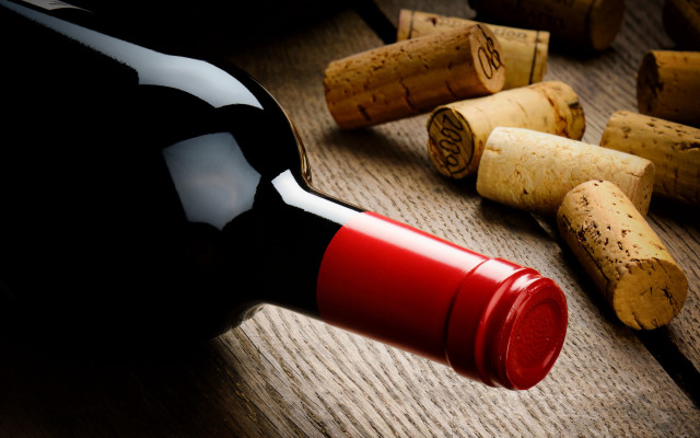 Wine bottle wooden table corks free wallpaper for desktop - medium preview image