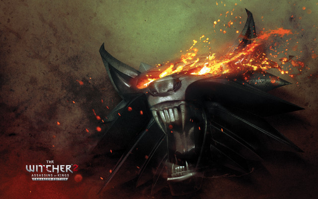 Demonic demon huge head fire #2 free wallpaper for desktop - medium preview image