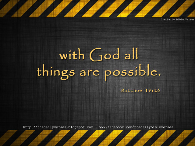 Black yellow striped bible quote free wallpaper for desktop - medium preview image