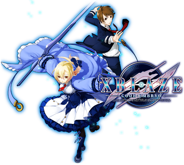 Anime characters swords blue bubbles free wallpaper for tablet - medium preview image