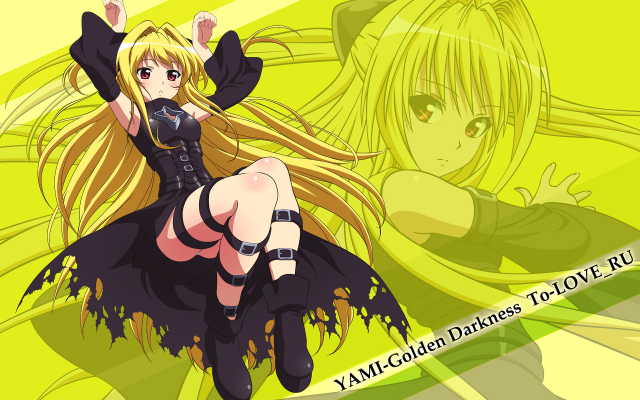 Black dress blonde helmet fate free wallpaper for desktop - medium preview image