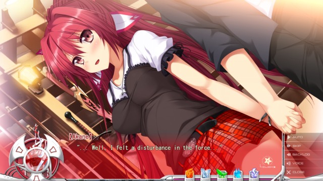 Girl red hair black shirt #3 free wallpaper for desktop - medium preview image