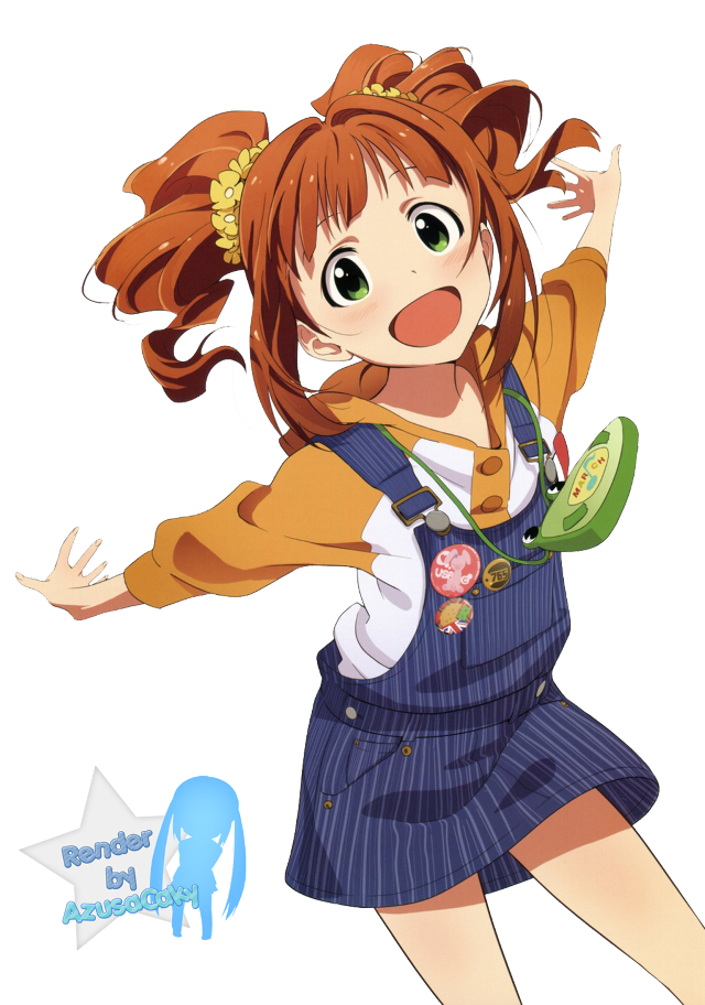 Girl red hair blue dress free wallpaper for mobile - medium preview image