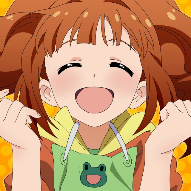 Girl green apron brown hair free wallpaper for tablet - medium preview image