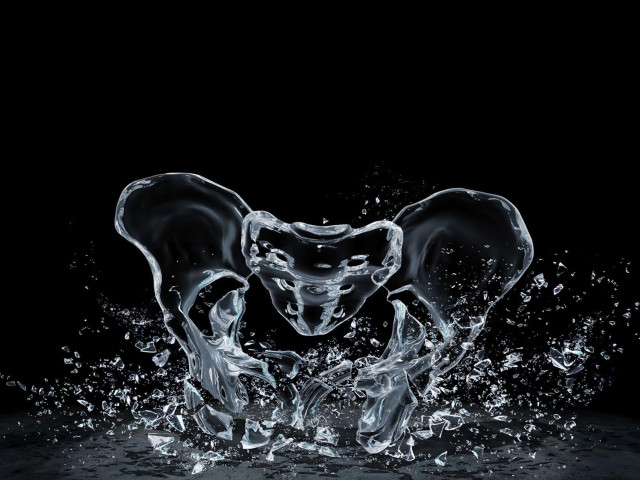 Elephants splashing water dark background free wallpaper for desktop - medium preview image