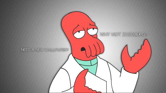 Cartoon character with tie and free wallpaper for desktop - medium preview image