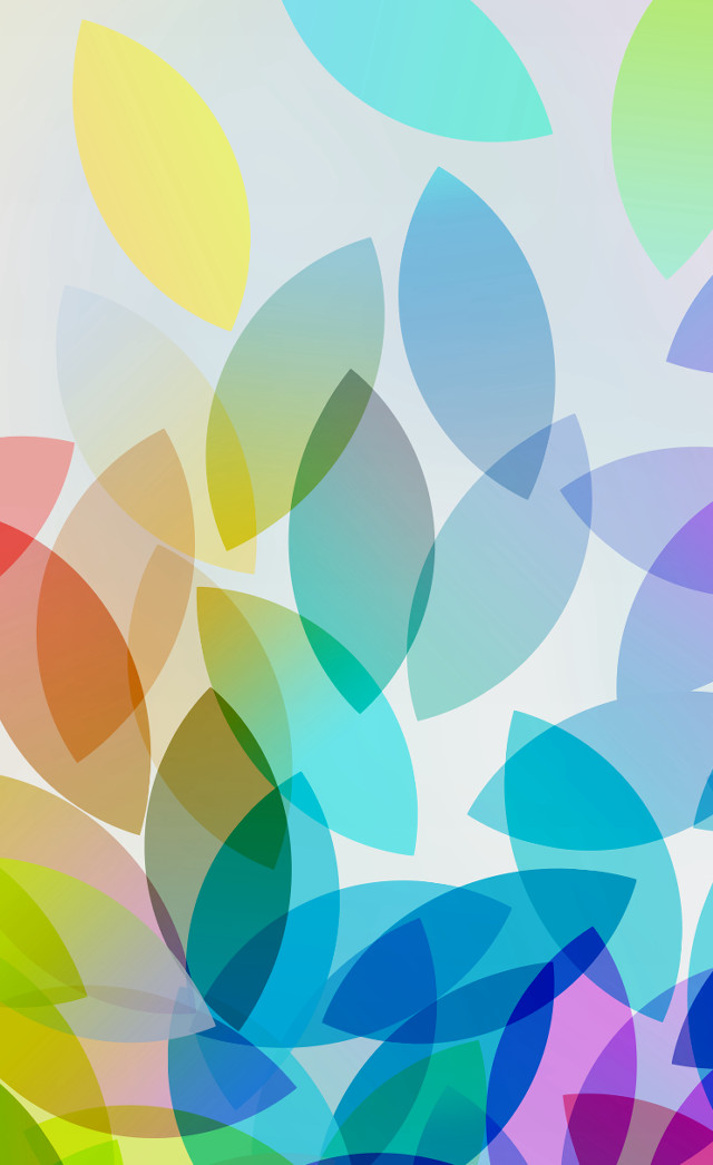 Colorful leaves sky background clouds free wallpaper for mobile - medium preview image