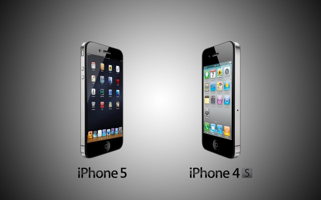 Iphones side by side same free wallpaper for desktop - medium preview image