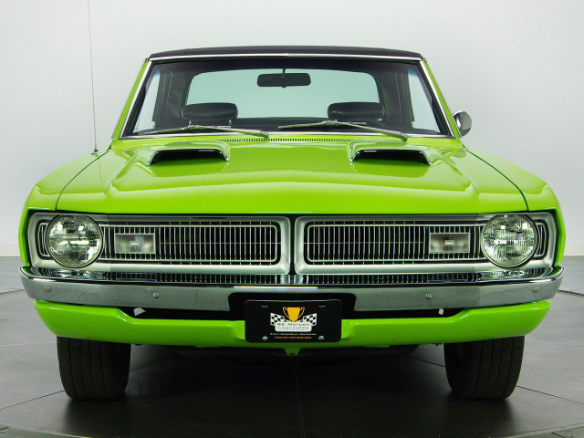 Green car black surface white free wallpaper for desktop - medium preview image