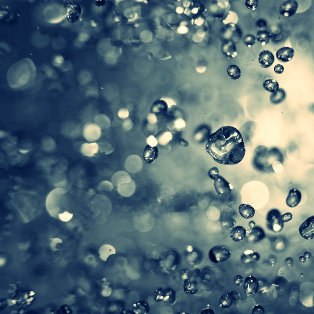 Water droplets window blue sky free wallpaper for tablet - medium preview image