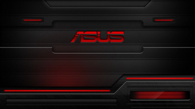 Asus black red wallpaper side free wallpaper for desktop - medium preview image