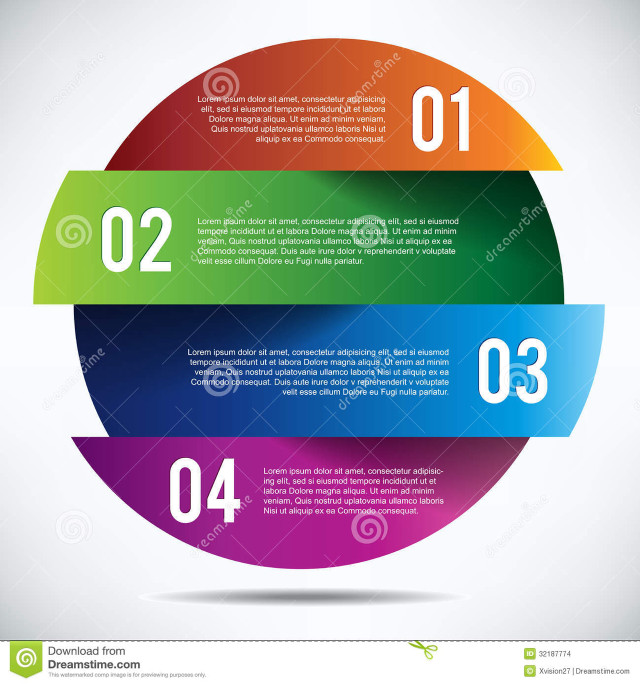 Colorful circle three options number free wallpaper for tablet - medium preview image