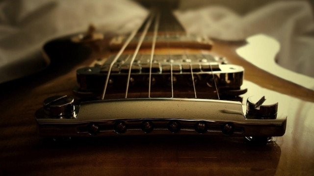 Guitar neck strings tabletop sheet #2 free wallpaper for desktop - medium preview image