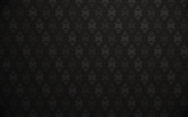 Black wallpaper floral pattern white free wallpaper for desktop - medium preview image