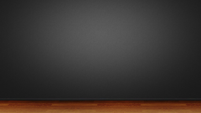 Black wall wooden floor minimalist free wallpaper for desktop - medium preview image