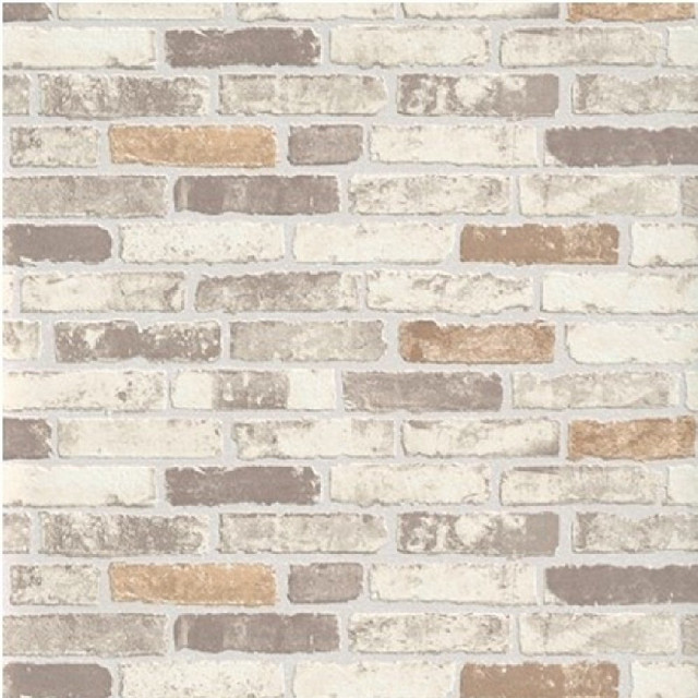 Brick wall white brown pattern #2 free wallpaper for tablet - medium preview image