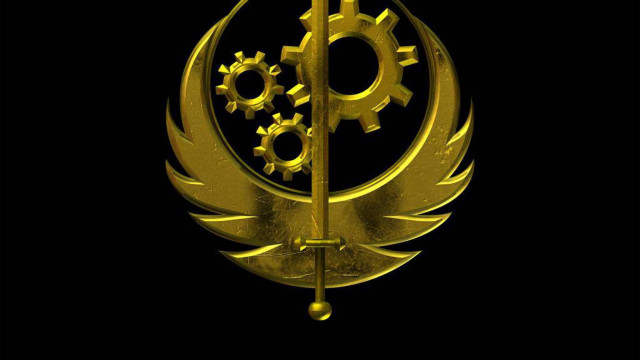 Golden clock gears black background free wallpaper for desktop - medium preview image