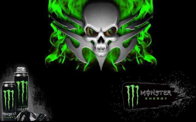 Skull green flames black background free wallpaper for desktop - medium preview image