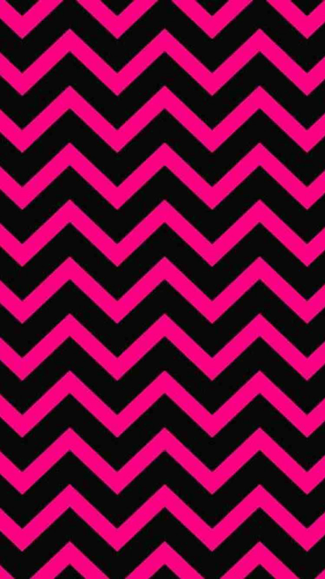 Black pink zigzag pattern background #2 free wallpaper for mobile - medium preview image