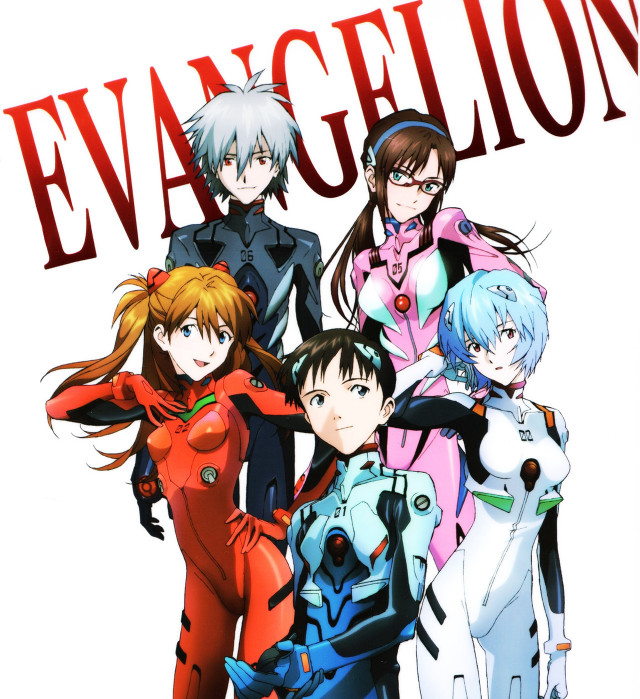 Anime characters group evangelon sign free wallpaper for tablet - medium preview image
