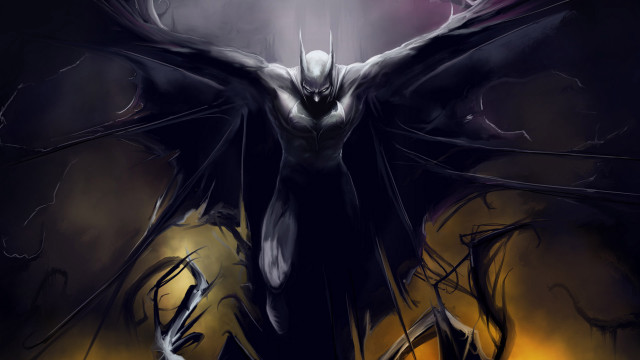 Demonic bat wings spread eyes #2 free wallpaper for desktop - medium preview image