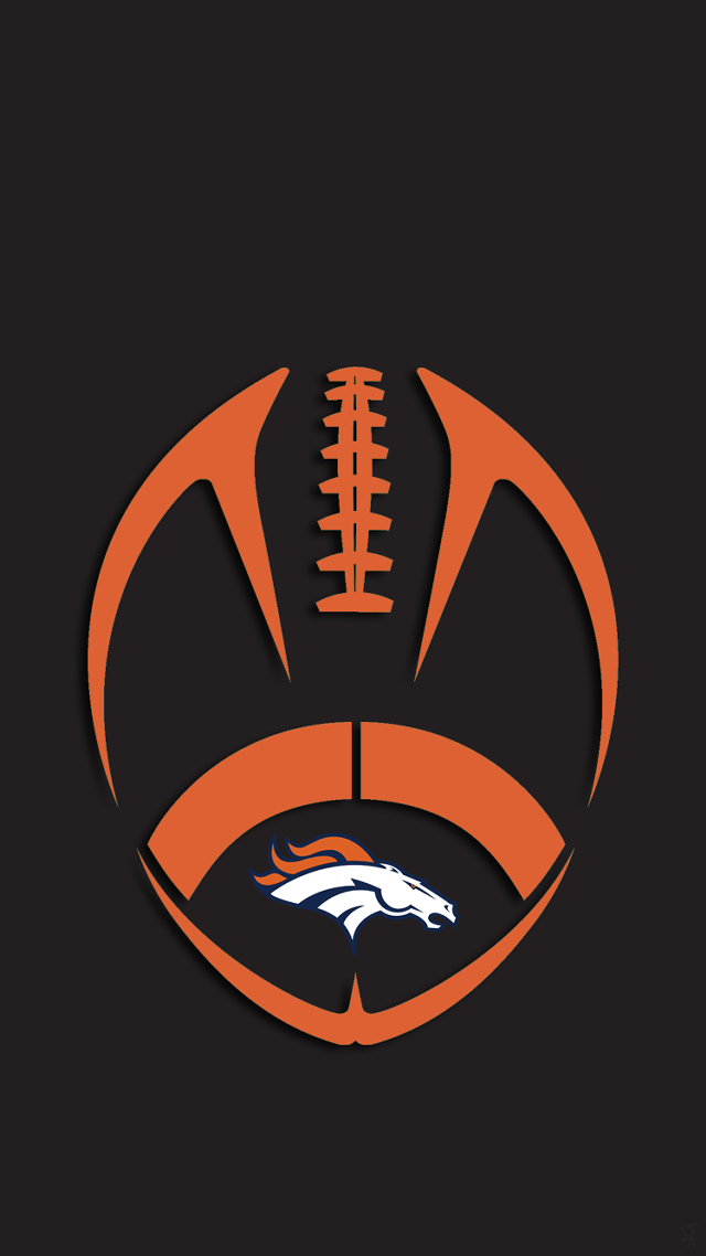 Football logo black background center free wallpaper for mobile - medium preview image
