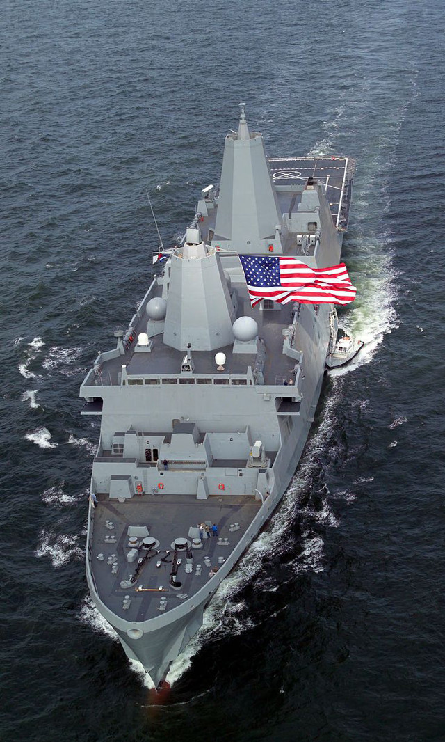 Military ship flag stern boat free wallpaper for mobile - medium preview image