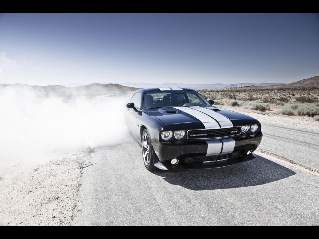 Black white car driving dust free wallpaper for desktop - medium preview image