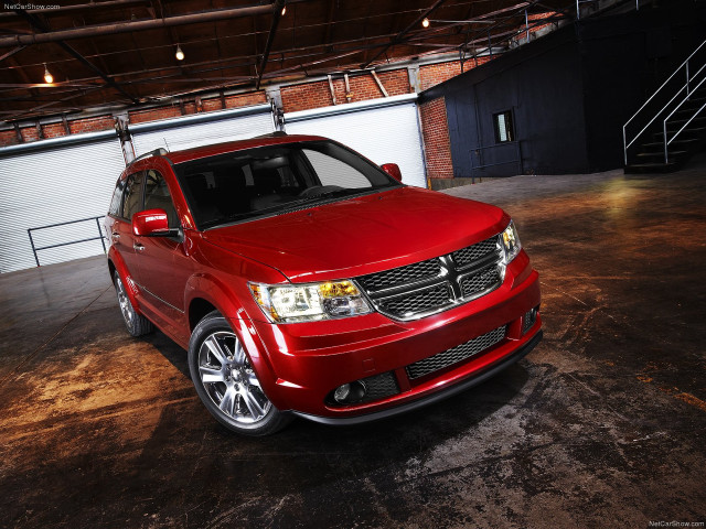 Red dodge suv garage ramp free wallpaper for desktop - medium preview image