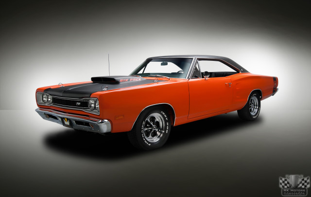 Classic muscle car black top free wallpaper for desktop - medium preview image