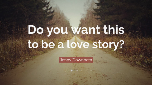 Road trees grass quote Jerry free wallpaper for desktop - medium preview image