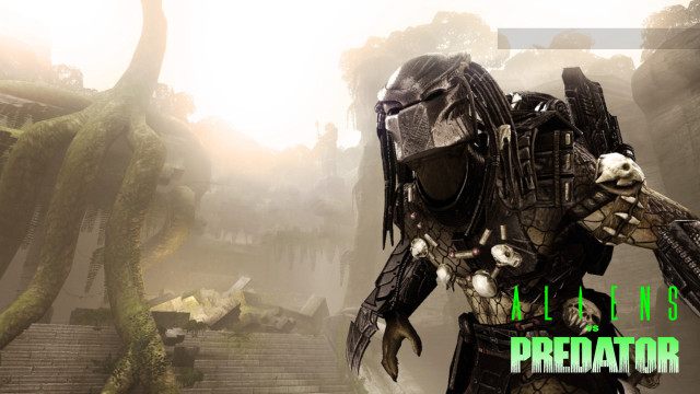 Predator sci fi environment green #2 free wallpaper for desktop - medium preview image
